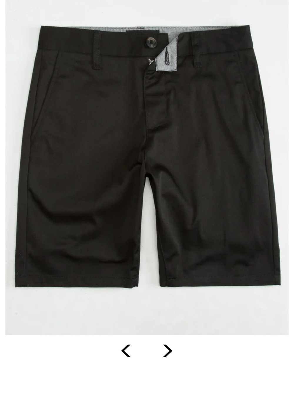 Blue Crown Men's Flat Front Black Shorts — Classic Everyday Style Sz 29